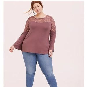 Torrid Bell sleeve top 2X